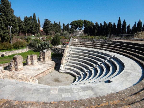  Roman Odeon, Archaelogical sites, wondergreece.gr