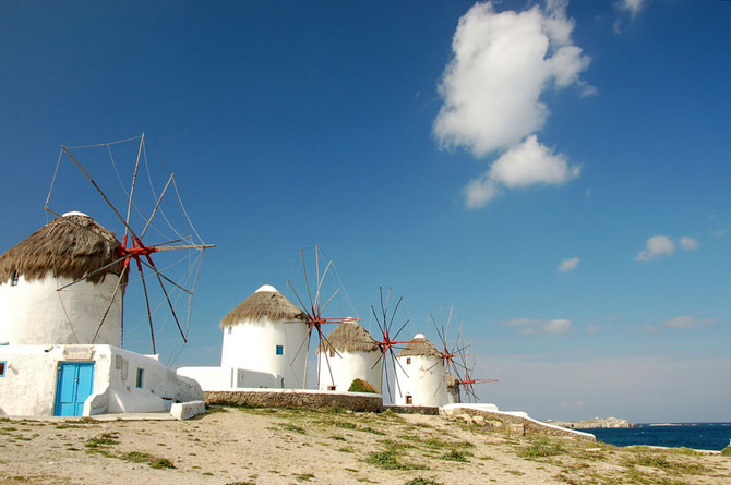  Οι ανεμόμυλοι της Μυκόνου, Μνημεία & Αξιοθέατα, wondergreece.gr