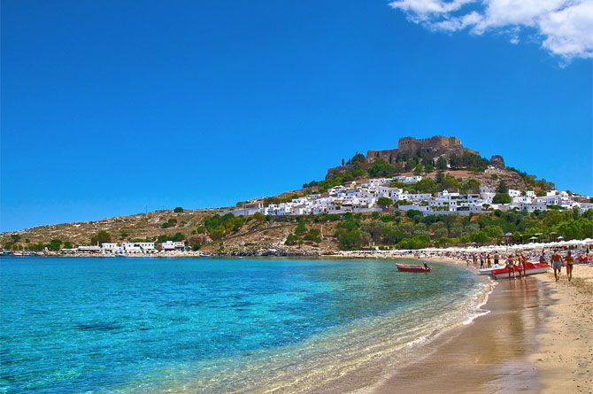  Lindos, Beaches, wondergreece.gr