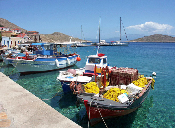  Imporio (Chalki), Main cities & villages, wondergreece.gr