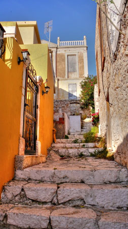  Imporio (Chalki), Main cities & villages, wondergreece.gr