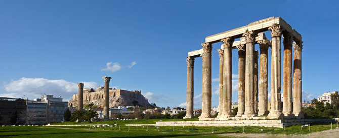  The Temple of Olympian Zeus and the Arch of Hadrian, Archaelogical sites, wondergreece.gr