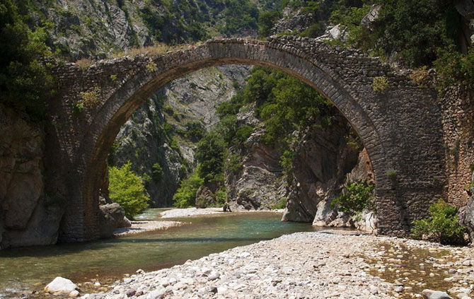  Γεφύρι Λιάσκοβου (Πετρωτό), Μνημεία & Αξιοθέατα, wondergreece.gr