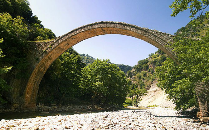  Trizolos Bridge, Monuments & sights, wondergreece.gr