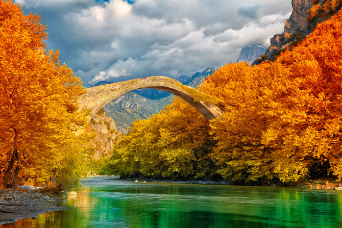  Stone bridge Aoos or Konitsa, Monuments & sights, wondergreece.gr