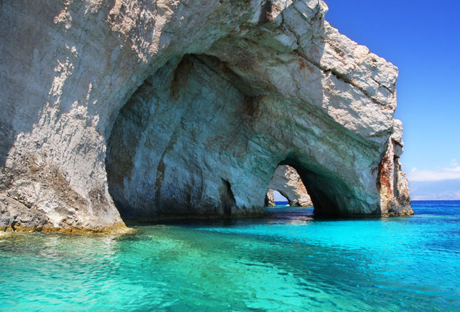  Blue Caves, Monuments & sights, wondergreece.gr