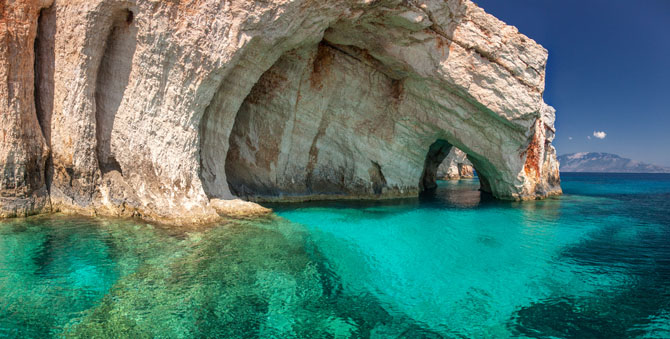  Blue Caves, Monuments & sights, wondergreece.gr