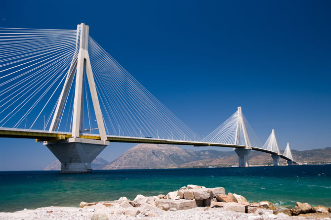  Rio-Antirio Bridge, Monuments & sights, wondergreece.gr