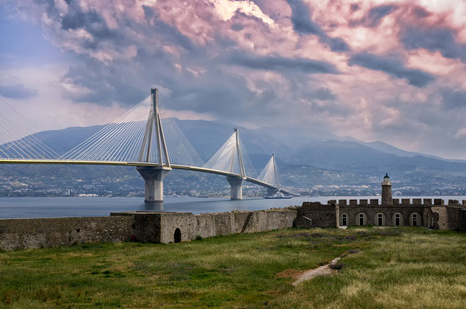  Rio-Antirio Bridge, Monuments & sights, wondergreece.gr