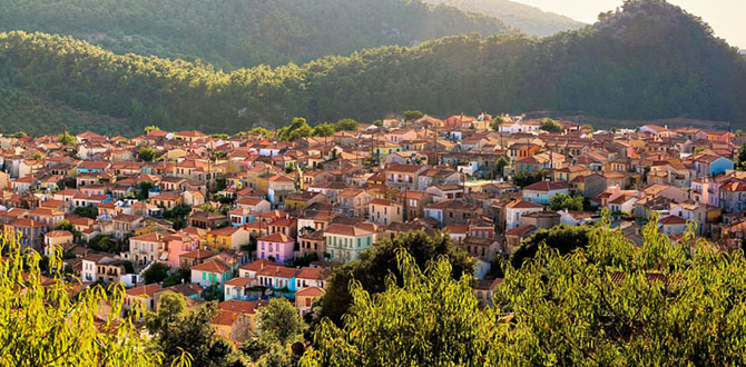  Agiassos , Main cities & villages, wondergreece.gr