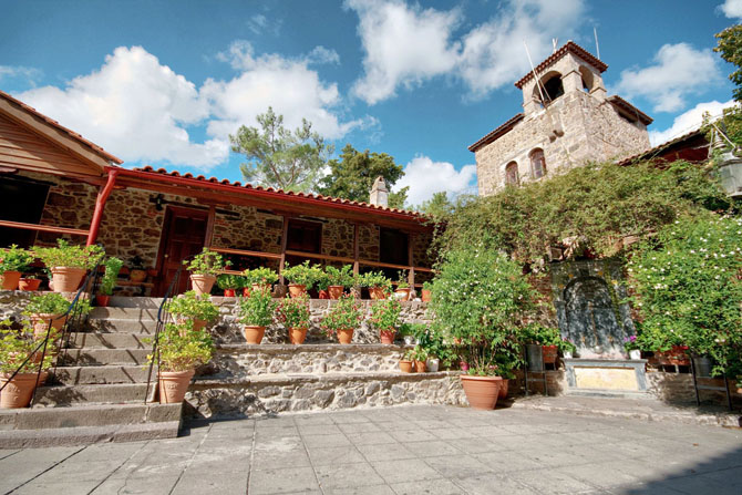  Taxiarchis Monastery of Mandamados, Churches & Monasteries, wondergreece.gr